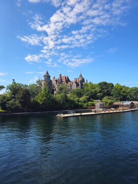 castle on the lake