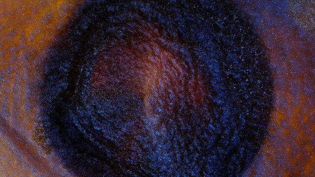 Mixing alcohol ink to create unique patterns on a surface