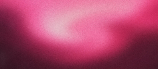 Vibrant pink abstract background with soft light blur. Magenta gradient texture with glowing neon highlights. Dreamy fuchsia silk wave pattern. Elegant rose colored backdrop for luxury design. © Riley