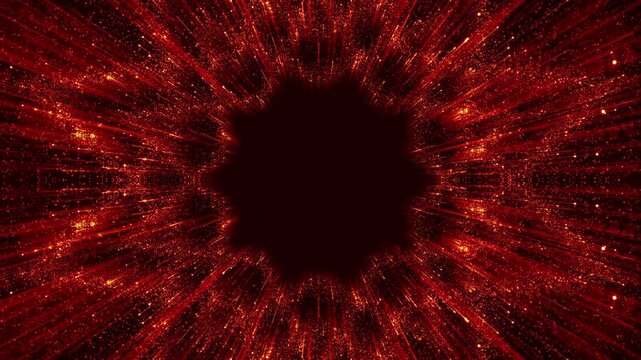 Dazzling golden particle animated background footage, suitable for various galas and award ceremonies.