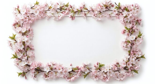 isolated white background, border frame design for your works, text frame, image frame