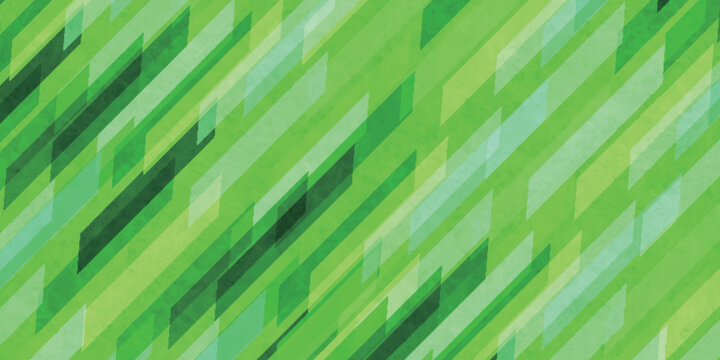 Abstract Green Geometric Pattern Background Design