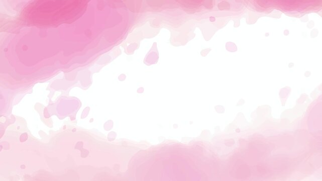 Soft Pink Watercolor Paint Stroke Texture 4K