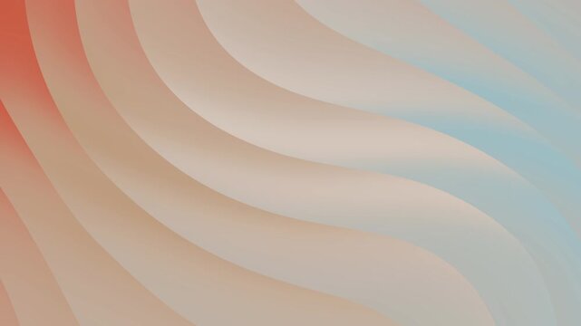 Abstract flowing waves background with soft gradient colors.