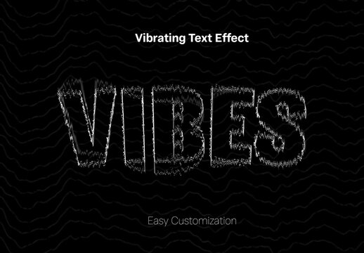 Vibrating Text Effect
