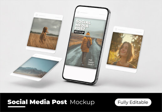 Instagram Social Media Post Mockup