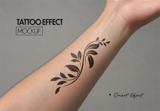 Tattoo Effect Mockup