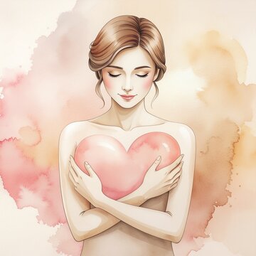 Self Love Connection Women Silhouette