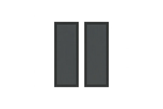 Ic&ocirc;ne de pause minimaliste compos&eacute;e de deux barres verticales rectangulaires gris fonc&eacute; sur un fond blanc pur, symbole universel pour la mise en pause de m&eacute;dias num&eacute;riques, de vid&eacute;os ou de musique.