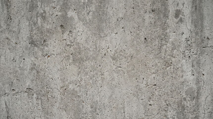 Fototapeta premium High resolution seamless texture of old weathered light grey concrete wall with dark stains, cracks, scratches, peeling paint and grunge distressed marks