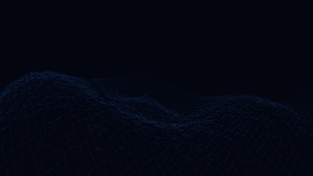 Topographic data network nodes and neural clusters seamless loop