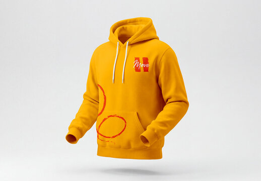 Hoodie Mockup for Clothing Brand Design