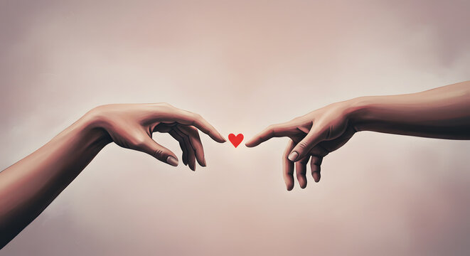 Hand Reach Heart