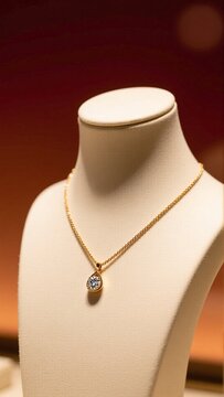 necklace and earrings