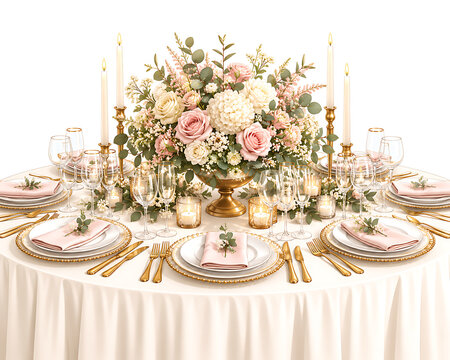 elegant blush wedding, wedding table setting, blush pink decor, wedding reception, elegant table decor, romantic table setting, wedding centerpiece, floral centerpiece, blush roses, wedding dinner, lu