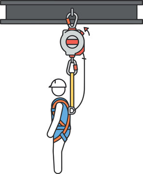 Fall Arrest Harness Setup for Overhead Safety