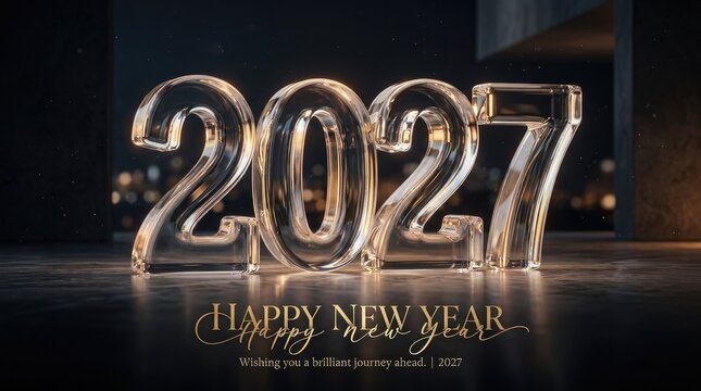 Celebrating the arrival of 2027 a new year filled with hope joy and exciting possibilities ahead