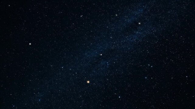 The night sky is full of stars, with a deep starry sky dynamic background