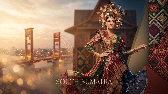 Palembang Traditional Costume