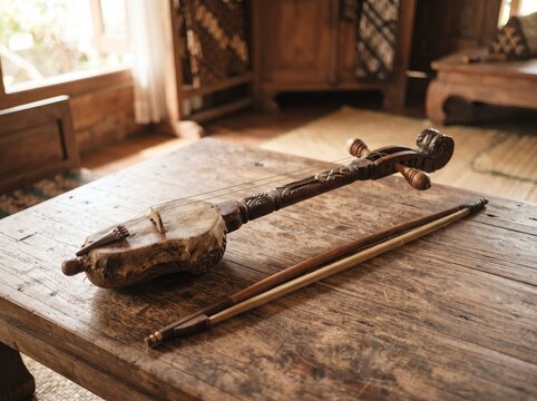 Traditional Tarawangsa Instrument