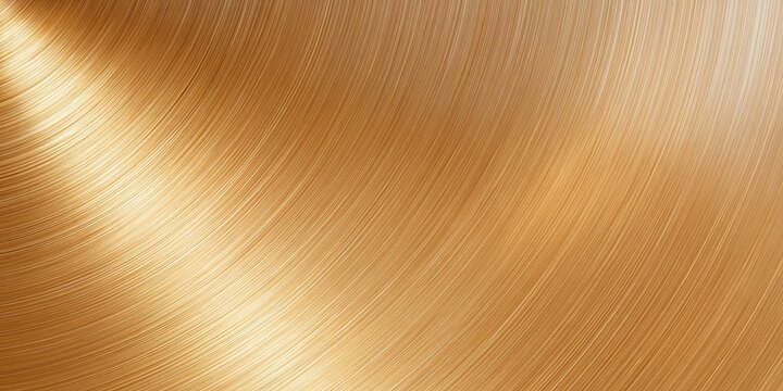 Burnished brass texture with circular grinding pattern and warm golden tones