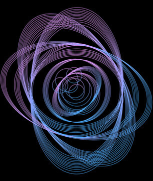 Soft Colorful Bubbly Energetic Geometrical Swirl