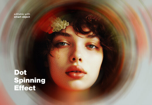 Dot Spinnin Photo Effect