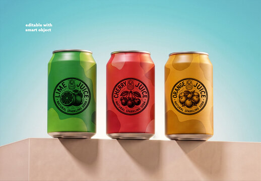 Three Can Mockups