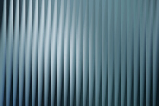 Vertical frosted glass panels with subtle blue tint