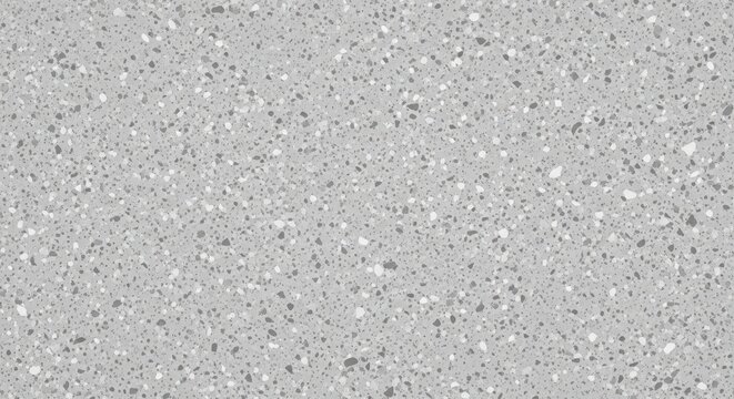 Light gray terrazzo surface with speckled stone texture