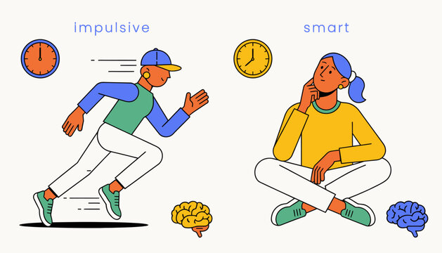 Impulsive vs. Smart: Contrasting Behaviors and Decision Making Concepts