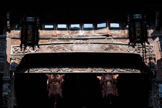 Traditional Chinese Architecture Detail, Tonglu Village, Hangzhou