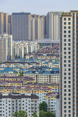 Dense Residential High-Rise Skyline in a Modern Urban City © PhanThi