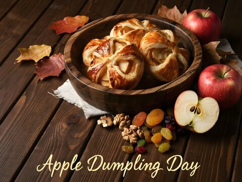 Apple Dumpling Day &ndash; Homemade Baked Apple Dumplings