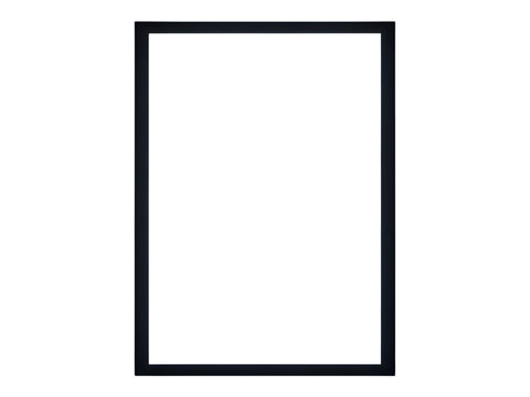 Minimalist black rectangular picture frame