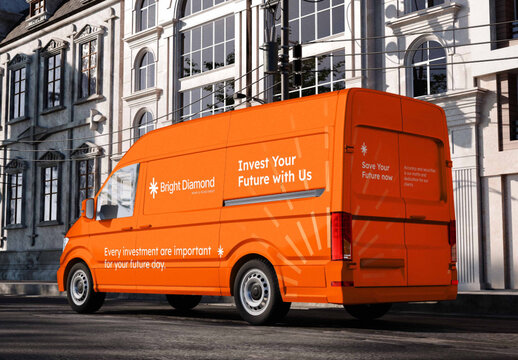 Blind Van Mockup