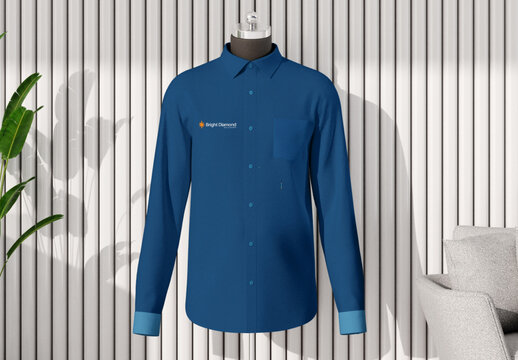 Long Sleeve Shirt Mockup