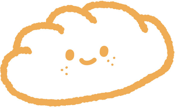 Cute Hand Drawn Bread Line Illustration
