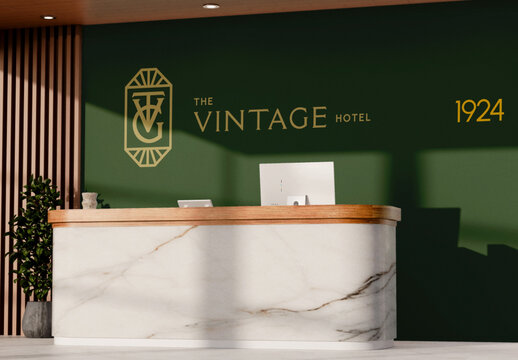 Recepcionist Mockup