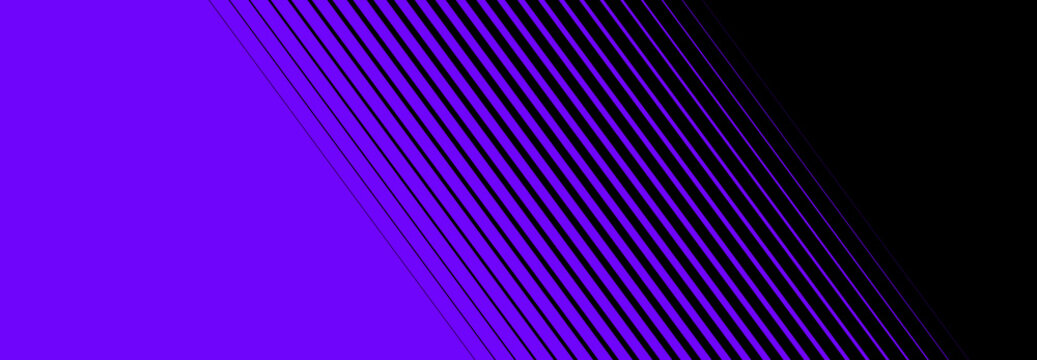 Streifen mit Farb&uuml;bergang lila schwarz - Hintergrund Banner