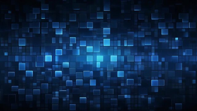 Digital Grid Panel Flicker Background