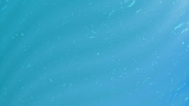 ooping animated abstract background with soft turquoise and blue gradient waves. Gentle water-like ripples and light reflections create calm, fluid motion for a seamless digital backdrop.