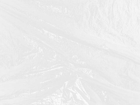 Plastic wrap radiating stress overlay effect. Stretched polyethylene packaging for vinyl record sleeve, shrink wrap cellophane mockup.
