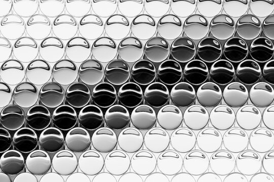 3D glass gradient texture for luxury material and surface design