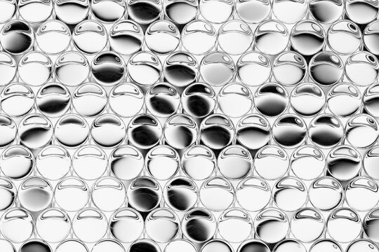 3D glass optical pattern for lens reflection and digital design