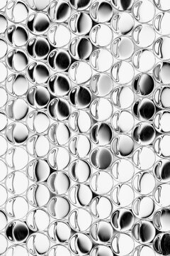 3D cellular glass pattern for organic network and surface design