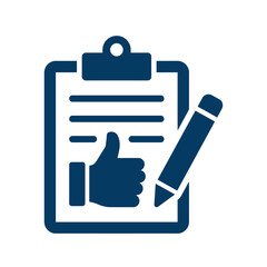 Obraz premium survey form icon
