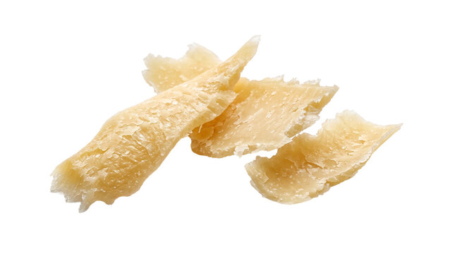 Hard aged parmesan cheese flakes and shavings group