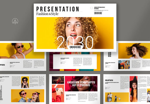 Fashion & Style Presentation Template