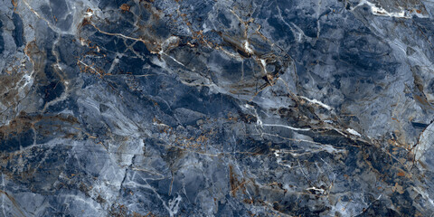 Elegant blue marble texture with soft natural veins and warm earthy tones, perfect for luxury interiors, ceramic tiles, and decorative backgrounds.   © Vidal